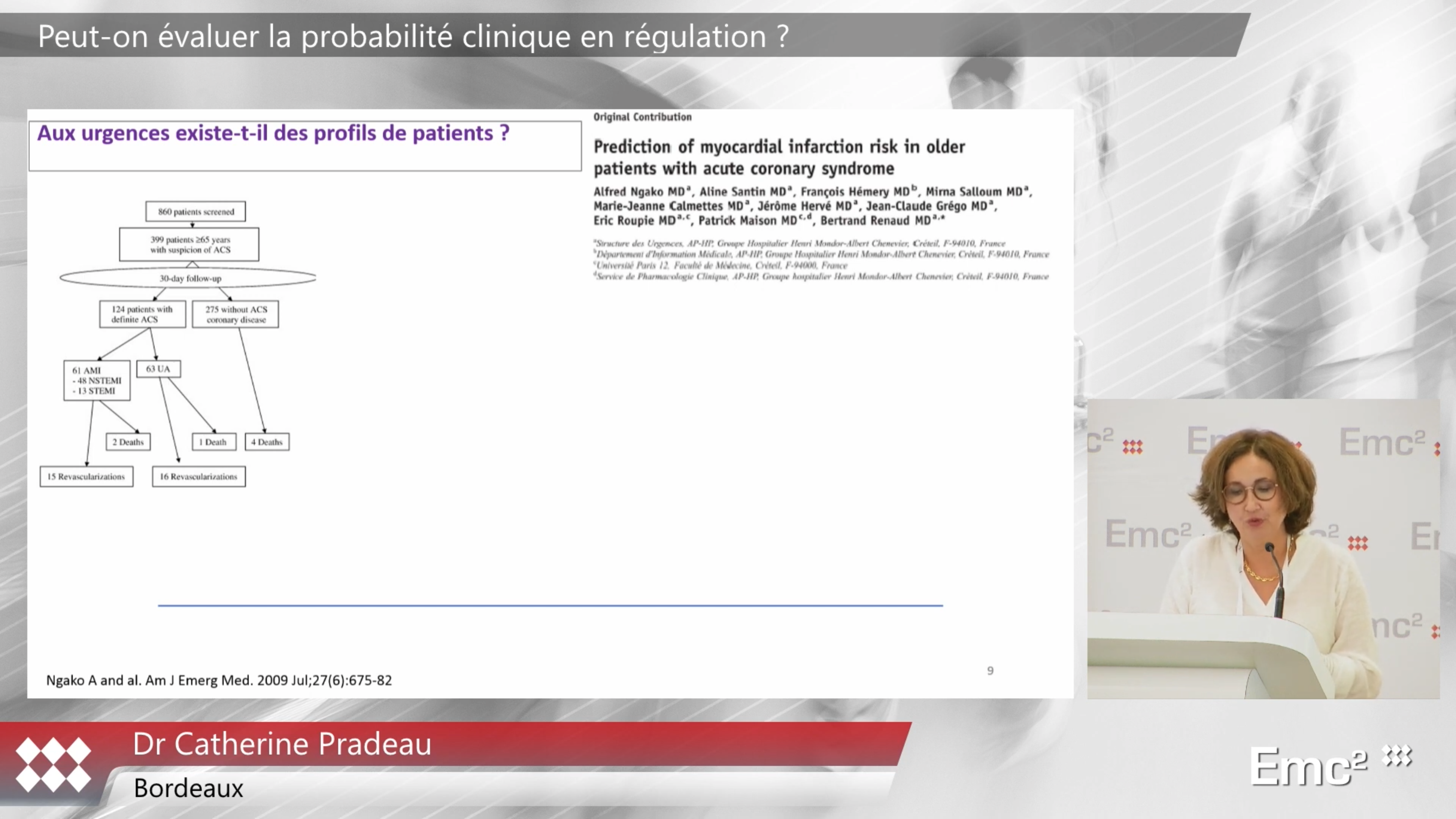 Diagnostic du syndrome coronarien aigu